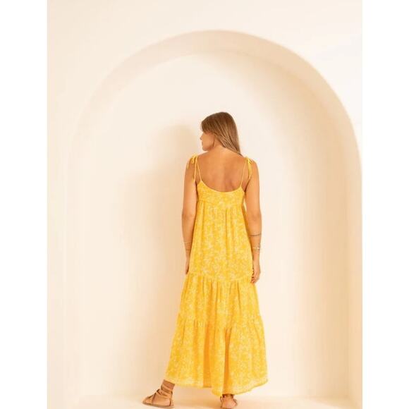 Natalie Martin Melanie Dress in Bamboo Sun Sz. S - Picture 3 of 9